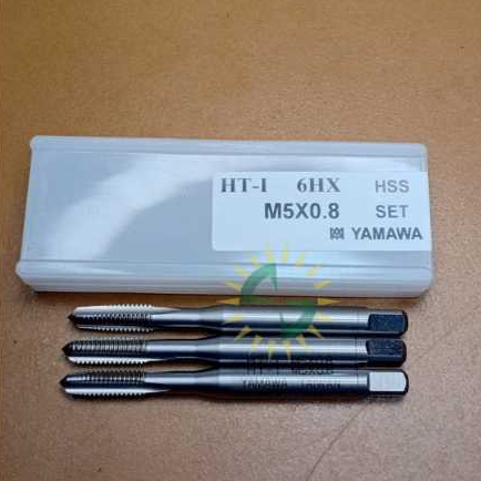 HAND TAP YAMAWA JAPAN / Hand tap yamawa M5X0,8 ORIGINAL YAMAWA  / TAP MANUAL YAMAWA M5X0,8 ORIGINAL 