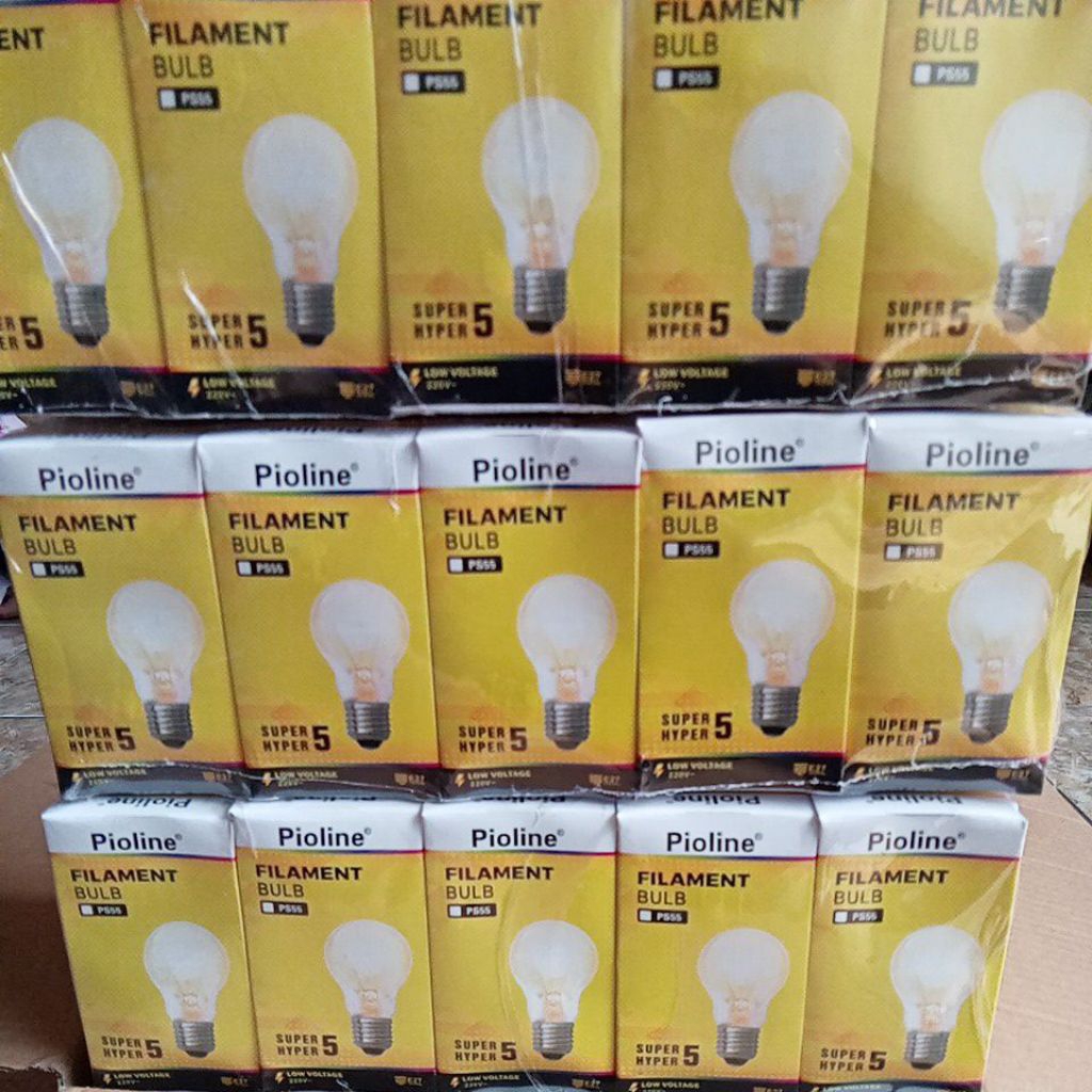 Bohlam pijar /bohlam ayam/warna kuning pss47