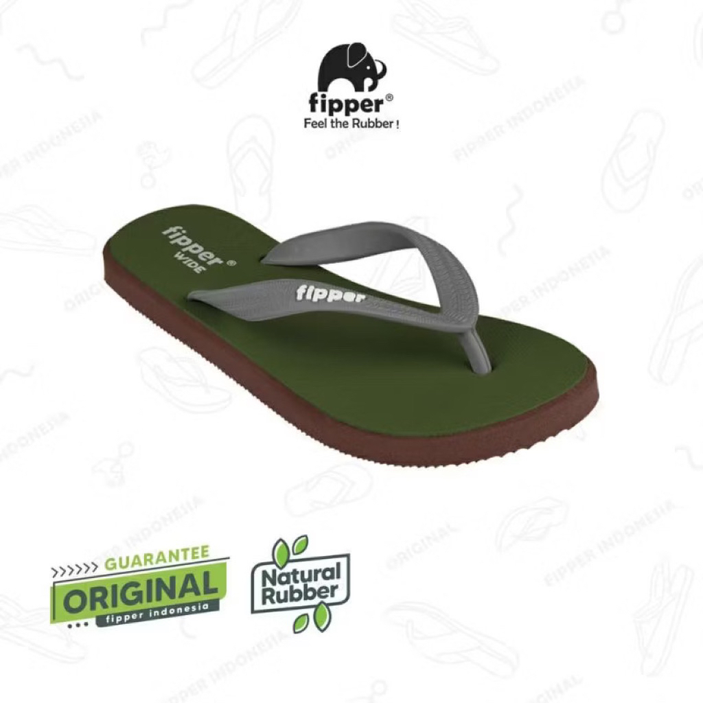 FIPPER WIDE ARMY GREY