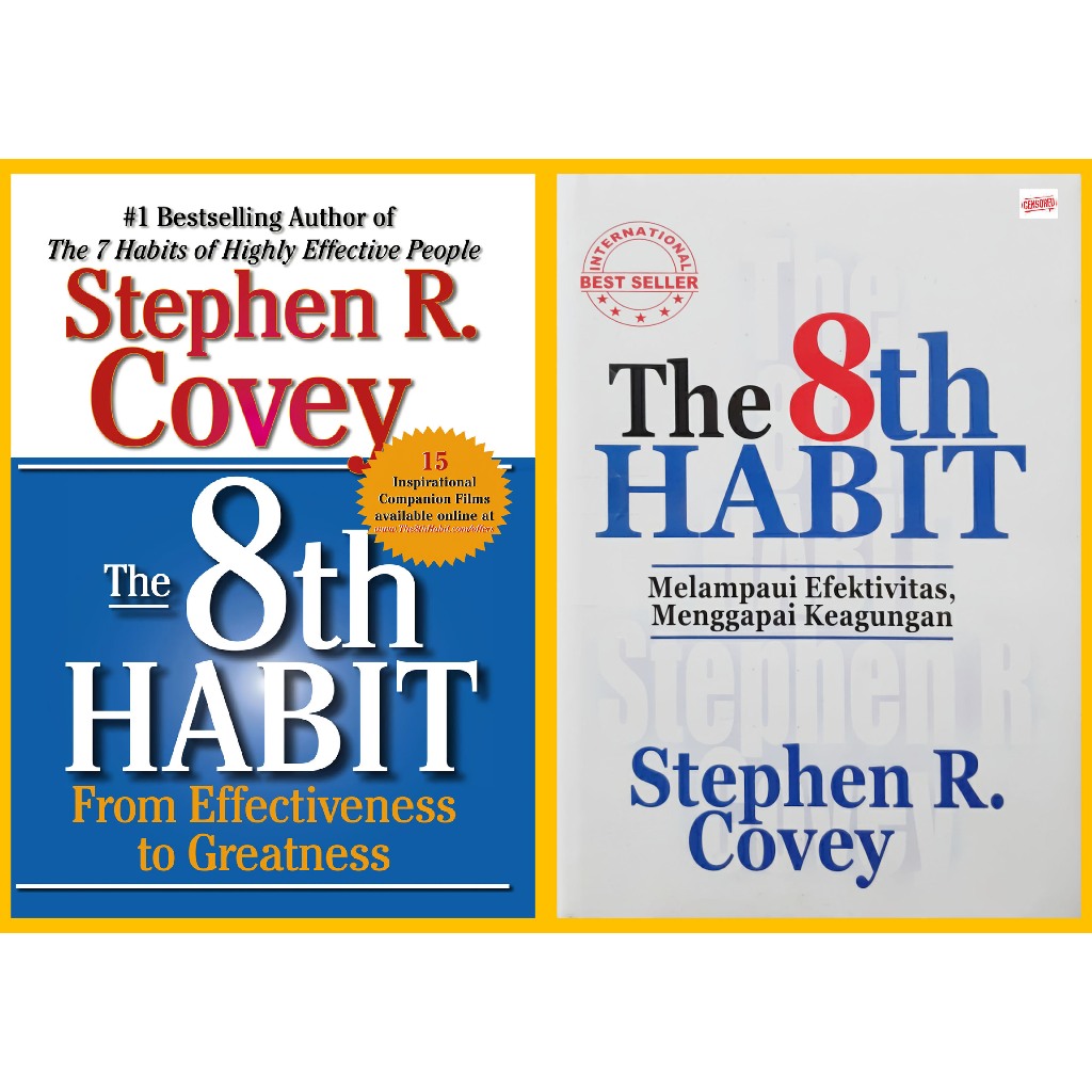 Buku The 8th Habit by Stephen R. Covey