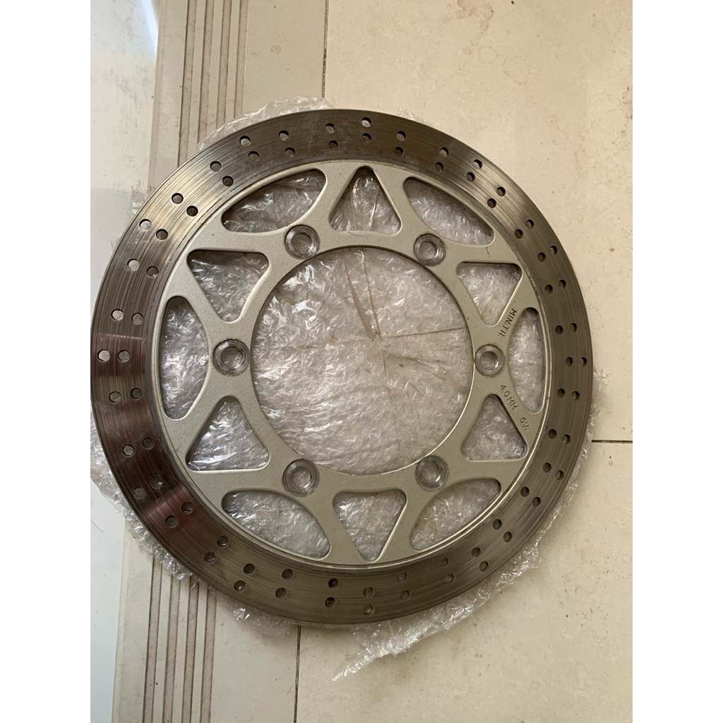 piringan cakram depan ninja rr old