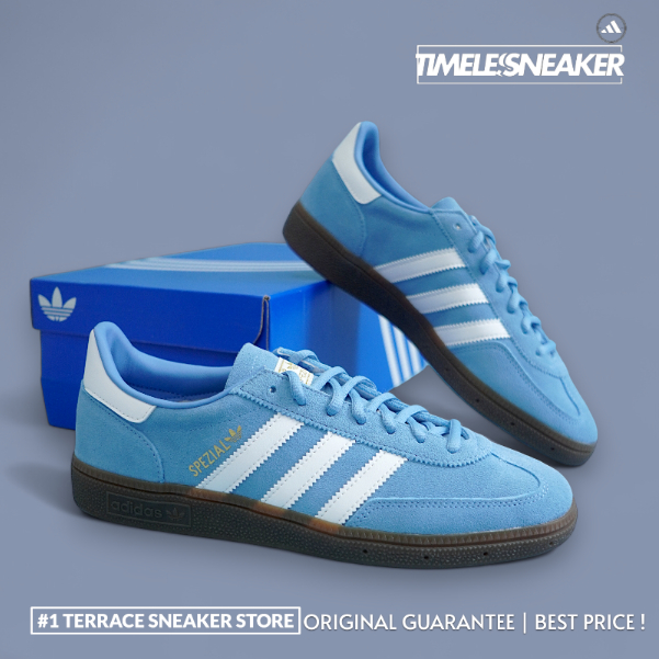 ADIDAS ORIGINAL HANDBALL SPEZIAL #BD7632 LIGHT BLUE / WHITE