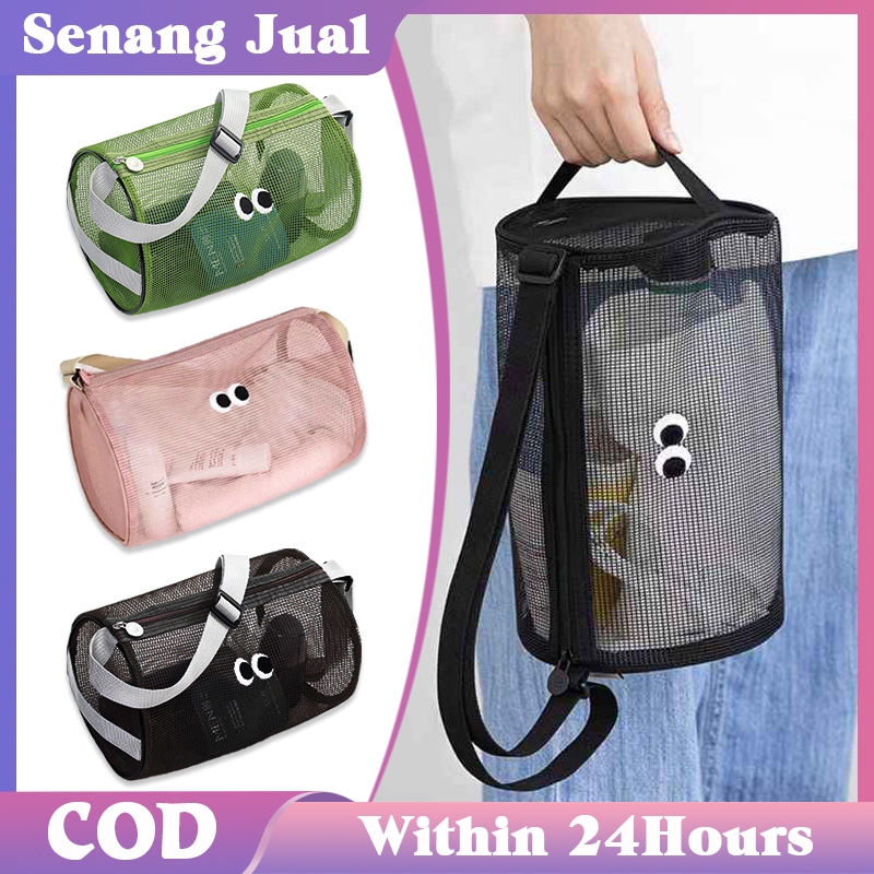 Tas Jaring Lipat Nilon Tas Pantai Selam Scuba Tas Selempang Multifungsi
