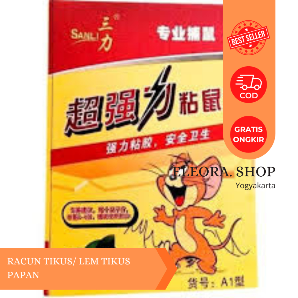 Lem Tikus / Perangkap Tikus / Lem Tikus Papan Super Lengket