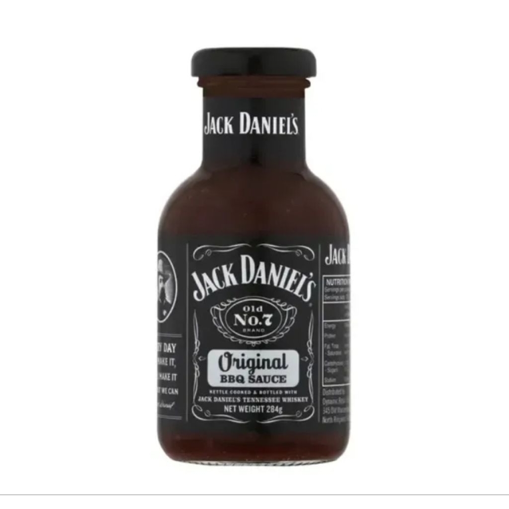 jack Daniels bbq sauce original 284gr sauce bbq original