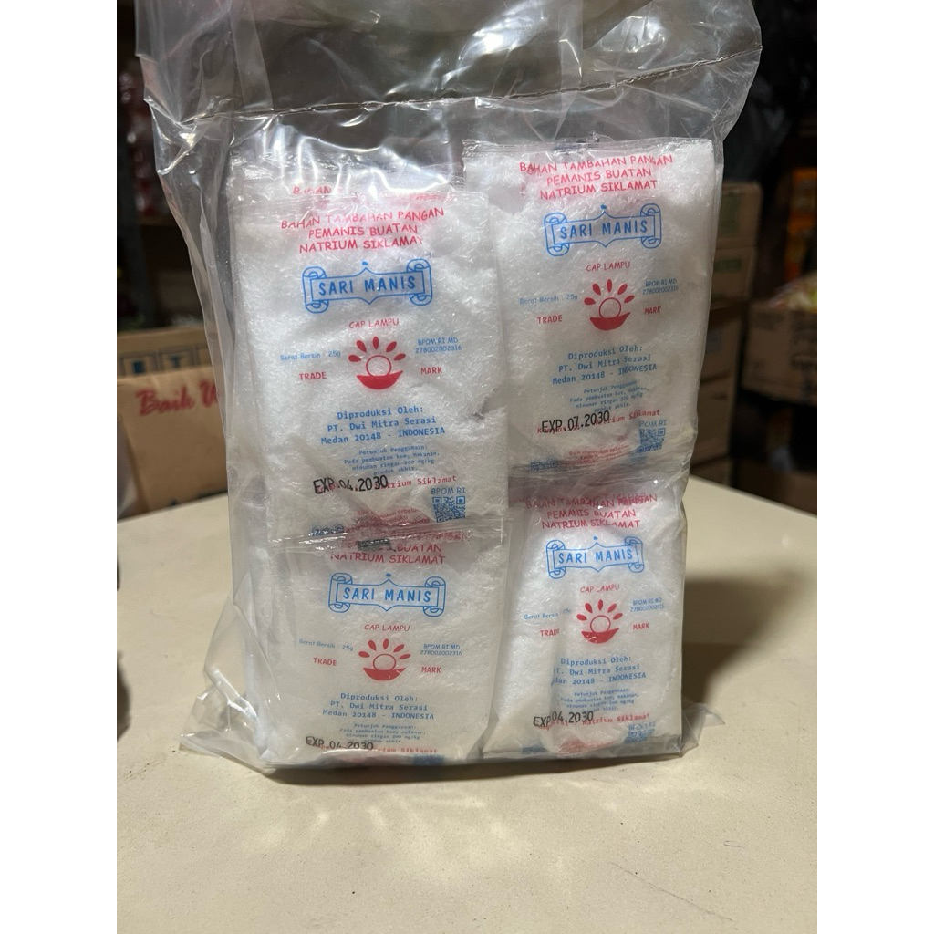 (1pcs) Sari Manis Cap Lampu @25gr