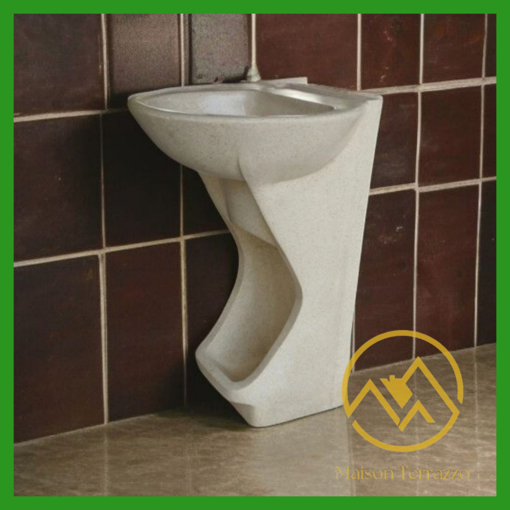 Wastafel Wudhu Teraso | Wastafel Terazzo Natural