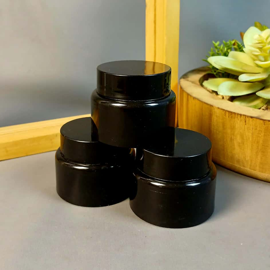 POT PP RR 10 GR HITAM / POT HOLO 10 GRAM / POT CREAM 10 GR / POT KOSMETIK 10 GR