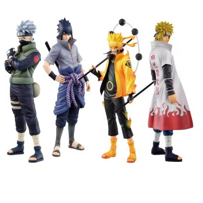 Action Figure Naruto Sage Mode Rikudo Sannin Minato Kakashi Sasuke Uchiha Masterlise satuan