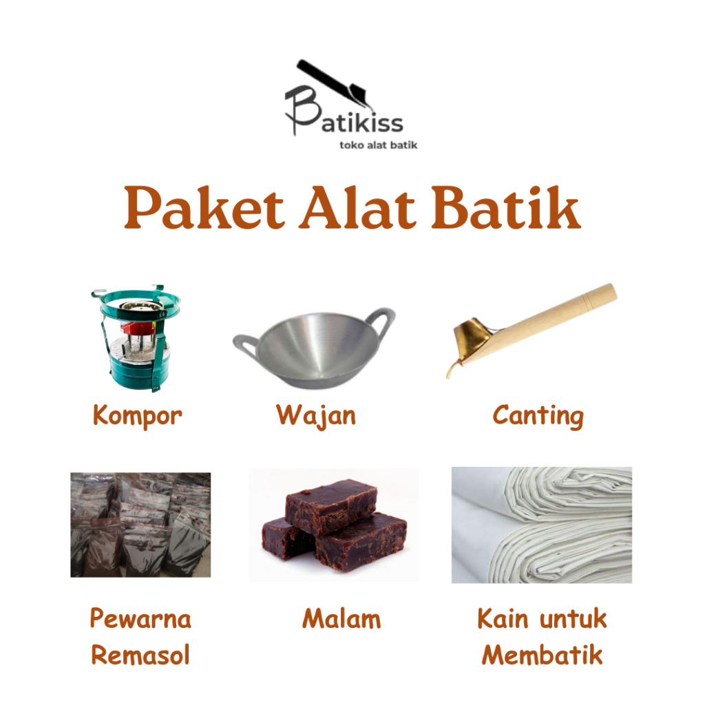 Peralatan Batik - Paket