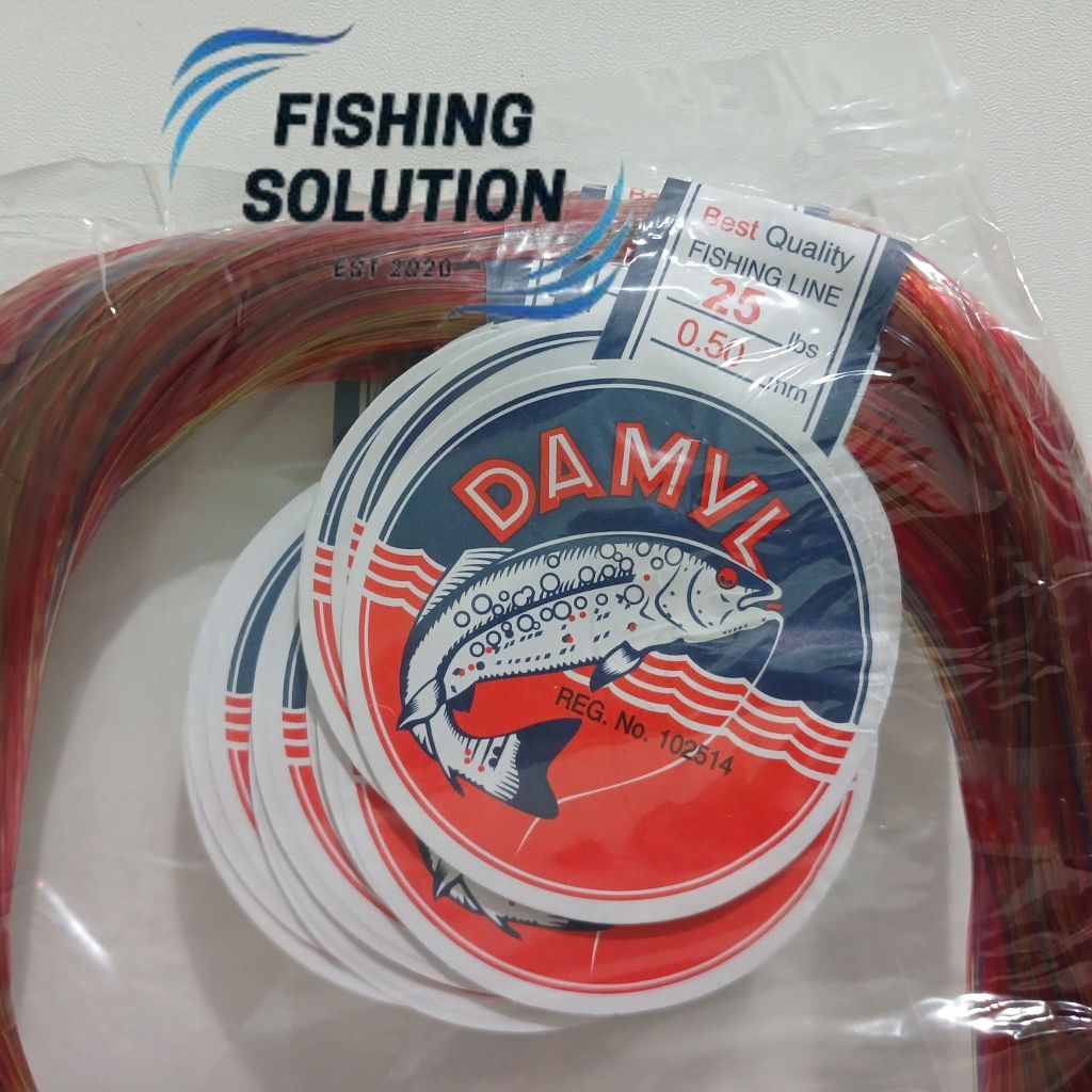 Senar Pancing Goldenfish Golden Fish Damyl / Damil 300 Meter - 0.50 mm - 25 lbs - Mambo / Pelangi