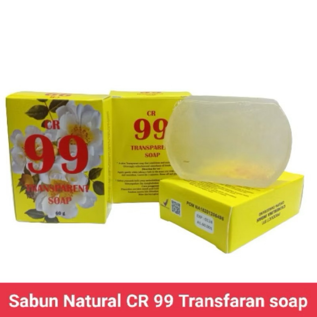 Sabun Natural 99 Transparat Soap BPOM