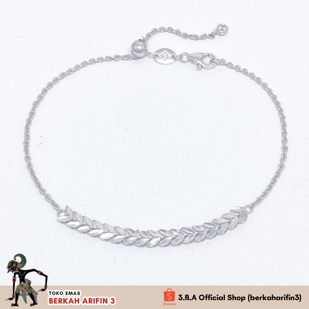 berkaharifin3-Gelang Putih Serut Nori Daun Polos 8K