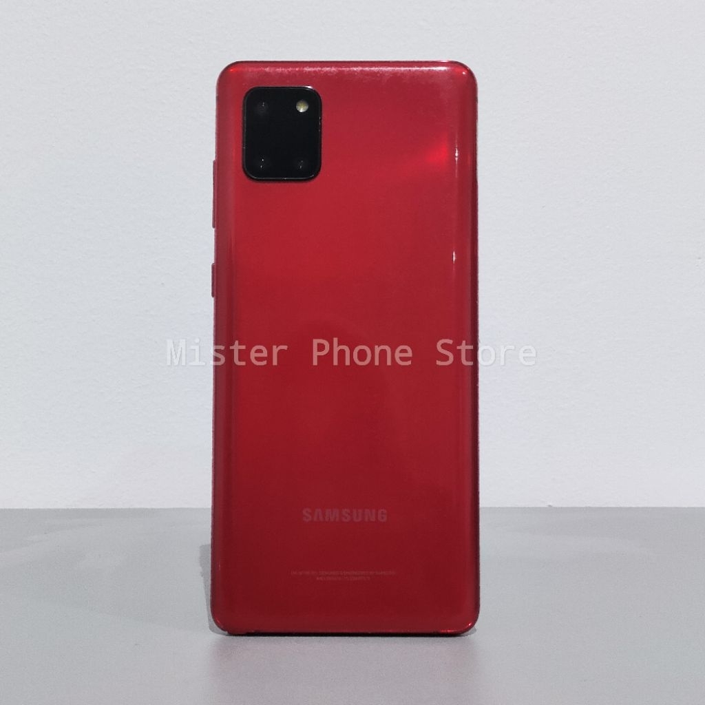 Samsung Galaxy Note 10 Lite 8/128 GB Ex Resmi SEIN Indonesia Second Bekas Original-Check Deskripsi