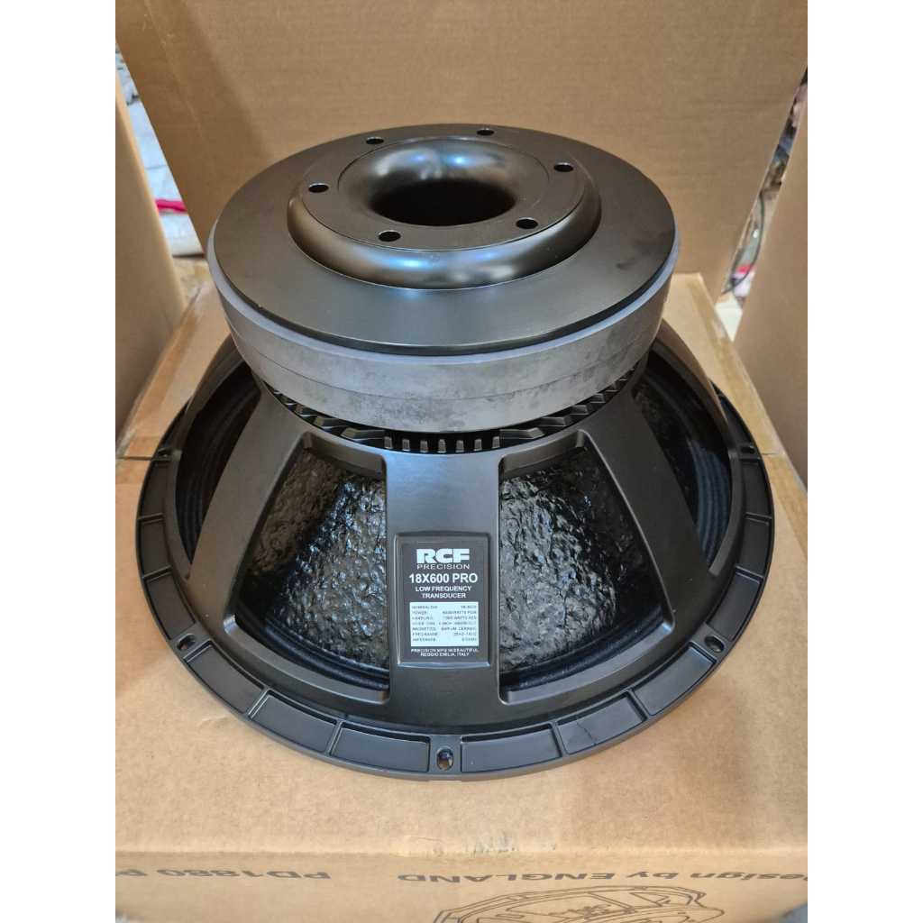 Speaker Component RCF LF18X600/LF18 X600 18 inch doble magnet