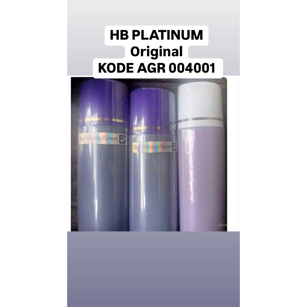 HB PLATINUM ORIGINAL KODE AGR 004001