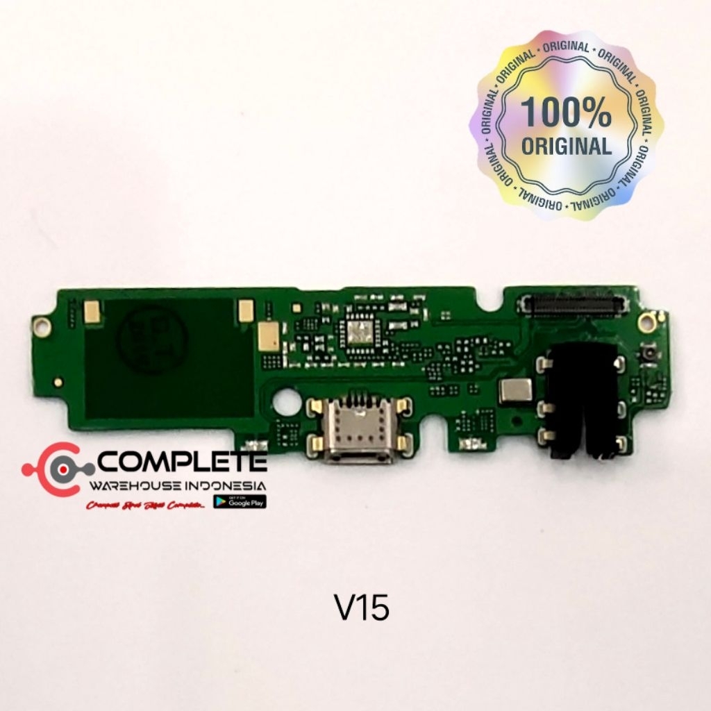 BOARD CAS VIVO V15 / KONEKTOR CAS VIVO V15 / PCB BOARD CHARGER VIVO V15 ORIGINAL