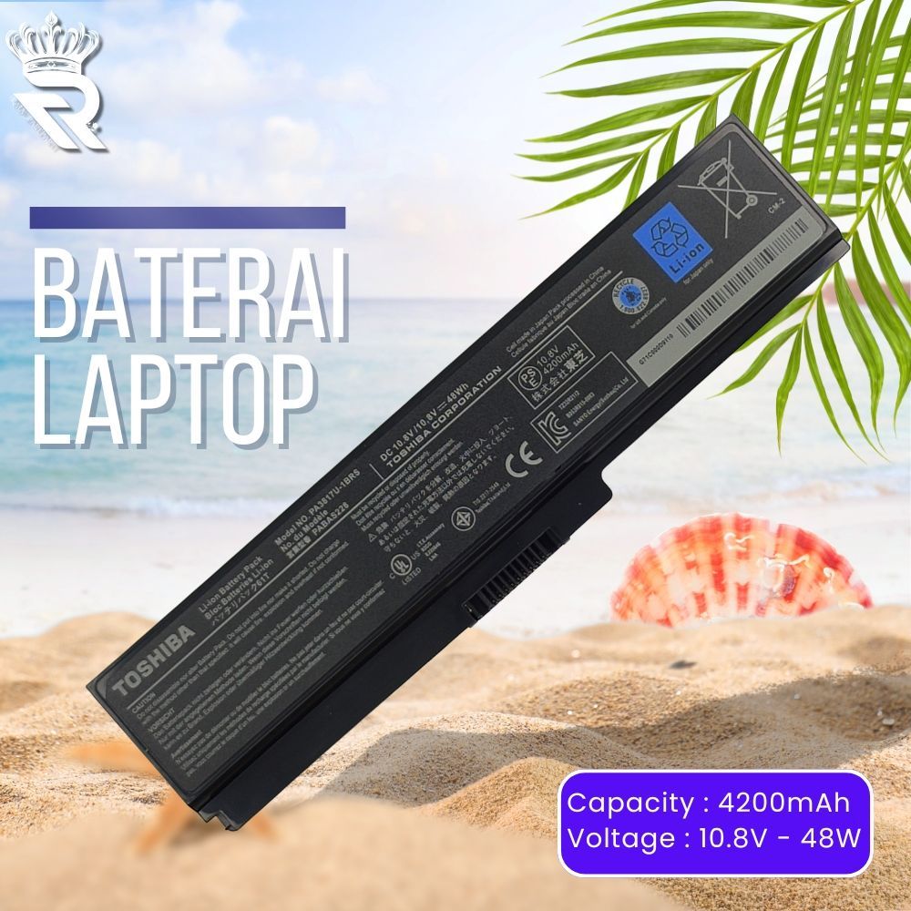 Baterai For Laptop Toshiba P755 P755D P750 P750D P740 P745 P770 P770D PA3817 PA3817U - Garansi