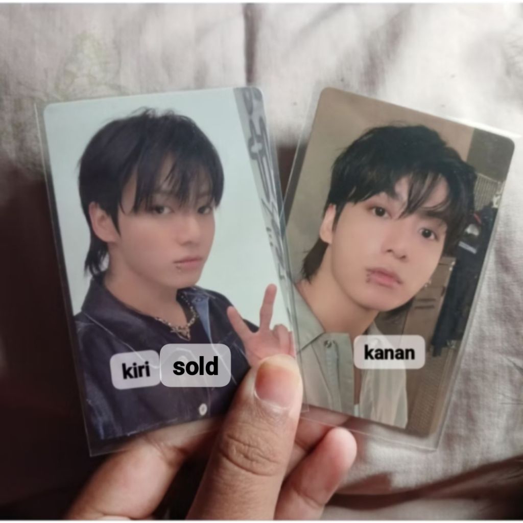 PHOTOCARD OFFICIAL JUNGKOOK GOLDEN