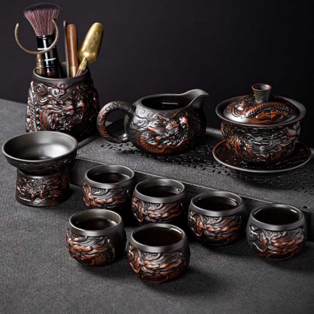 Set Tea Naga Tembikar Ungu_FT137