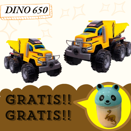 Mainan mobilan truk DINO 650 SHP Toys mobilan tunggang anak