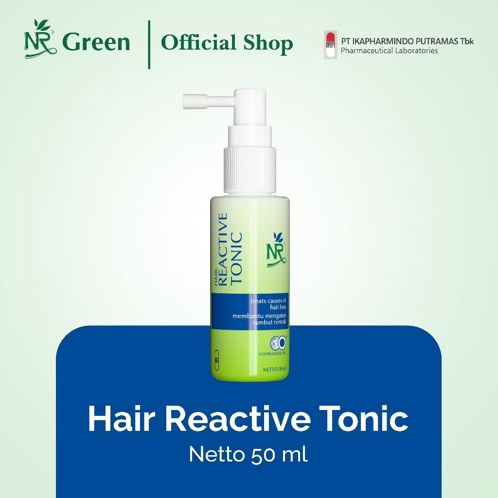 NR Reactive Tonic 50ml - Hair Tonic Untuk Rambut Rontok Parah