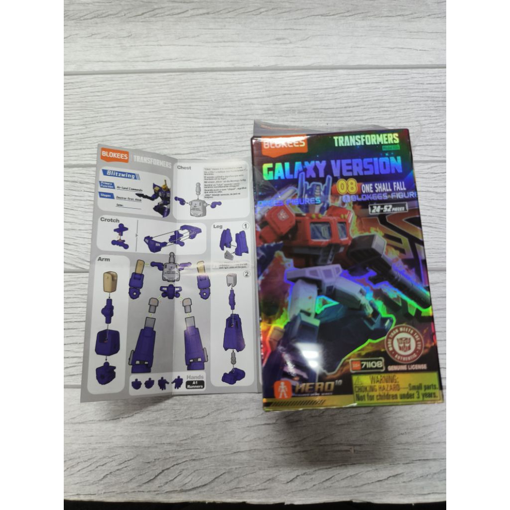 Blokees Transformers Vol. 8 | Blitzwing