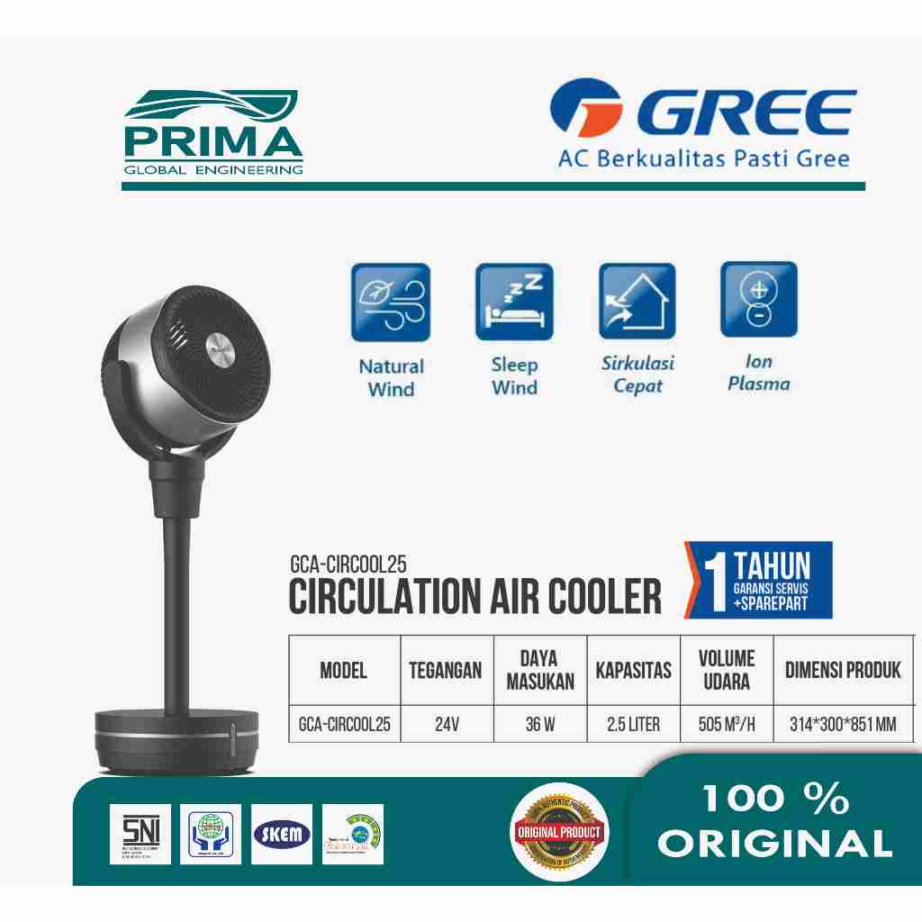 Gree AC Air Cooler With Plasma Generator 2.5L || Gree Air Cooler Plasma Generator 2.5L