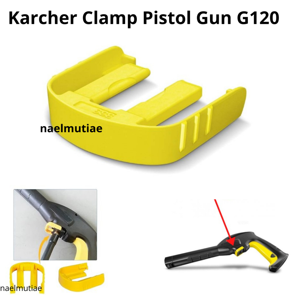 Karcher Clamp Pistol Gun G120Q For K2.350 K2.360 | Karcher K2 Basic Clamp for Trigger