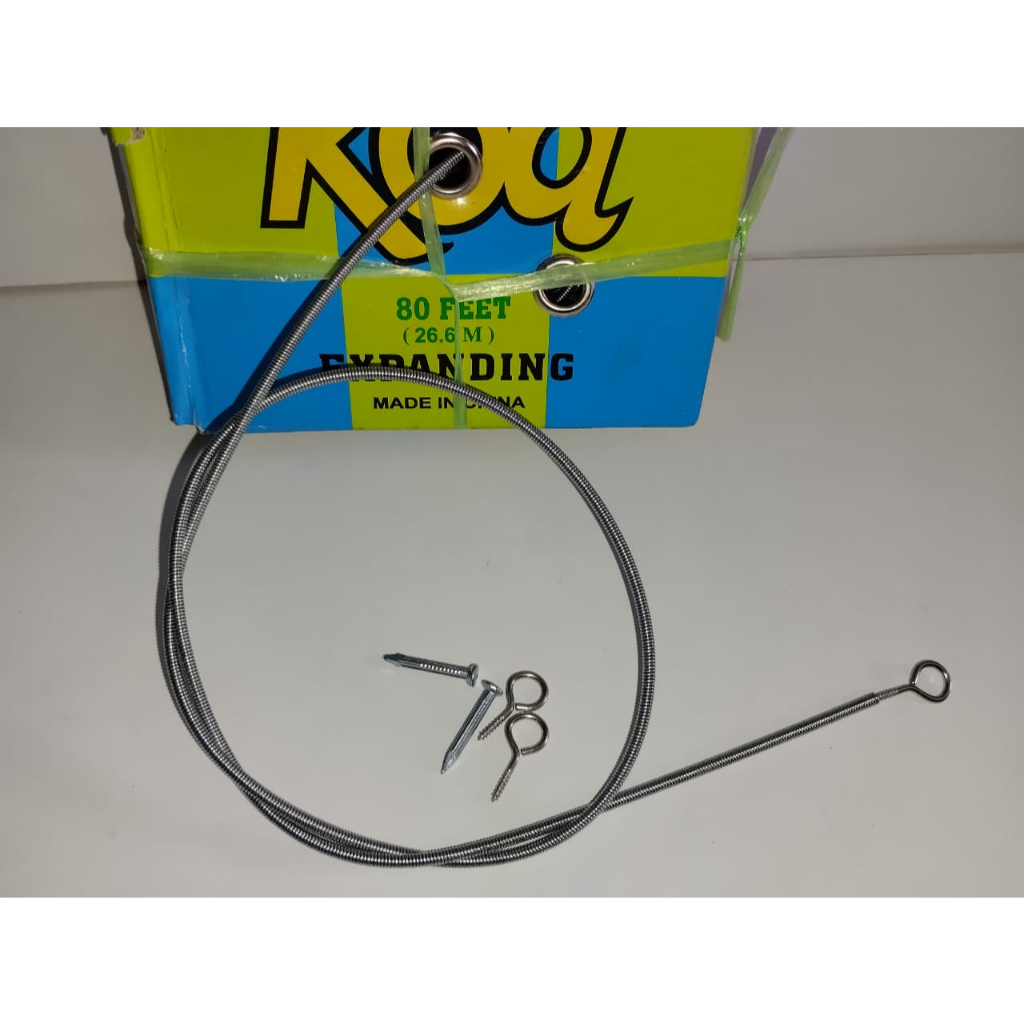 Tali Kawat Per Gorden Jendela dan Pintu / Tirai Kolong Kompor Dapur Gorden Minimalis