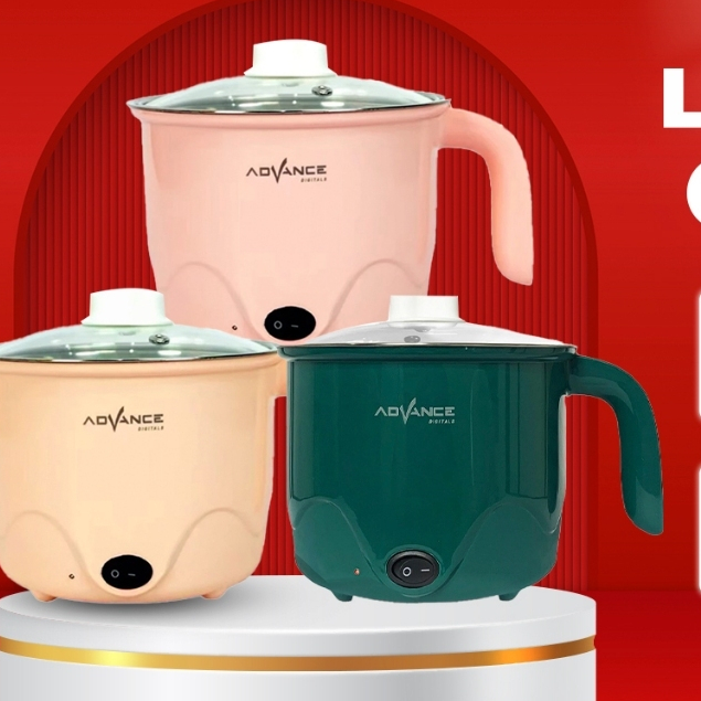 Advance Panci Listrik C-16 Listrik Multifungsi Stainless Steel