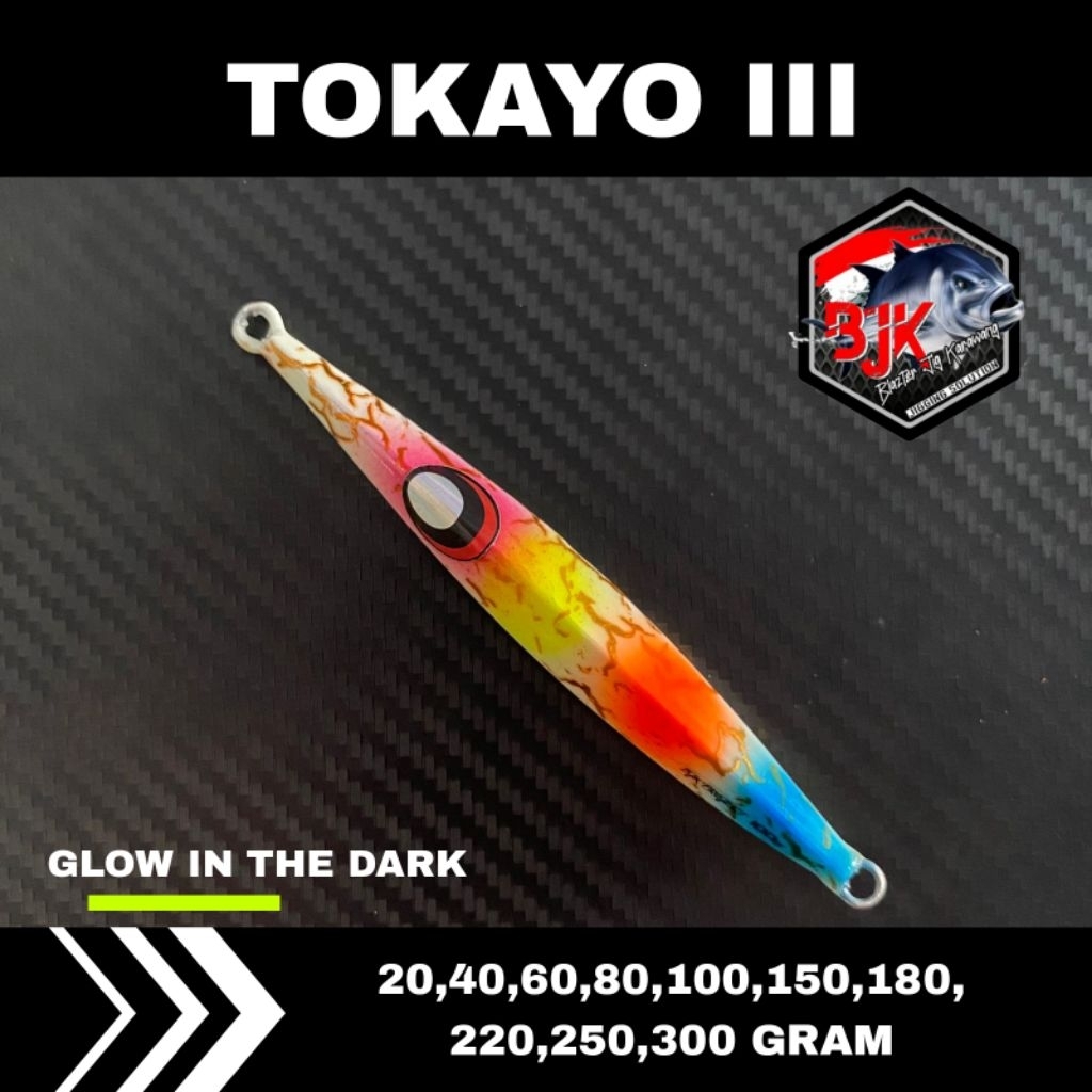 METAL JIG TOKAYO III 20g s/d 300g UMPAN PANCING BJK