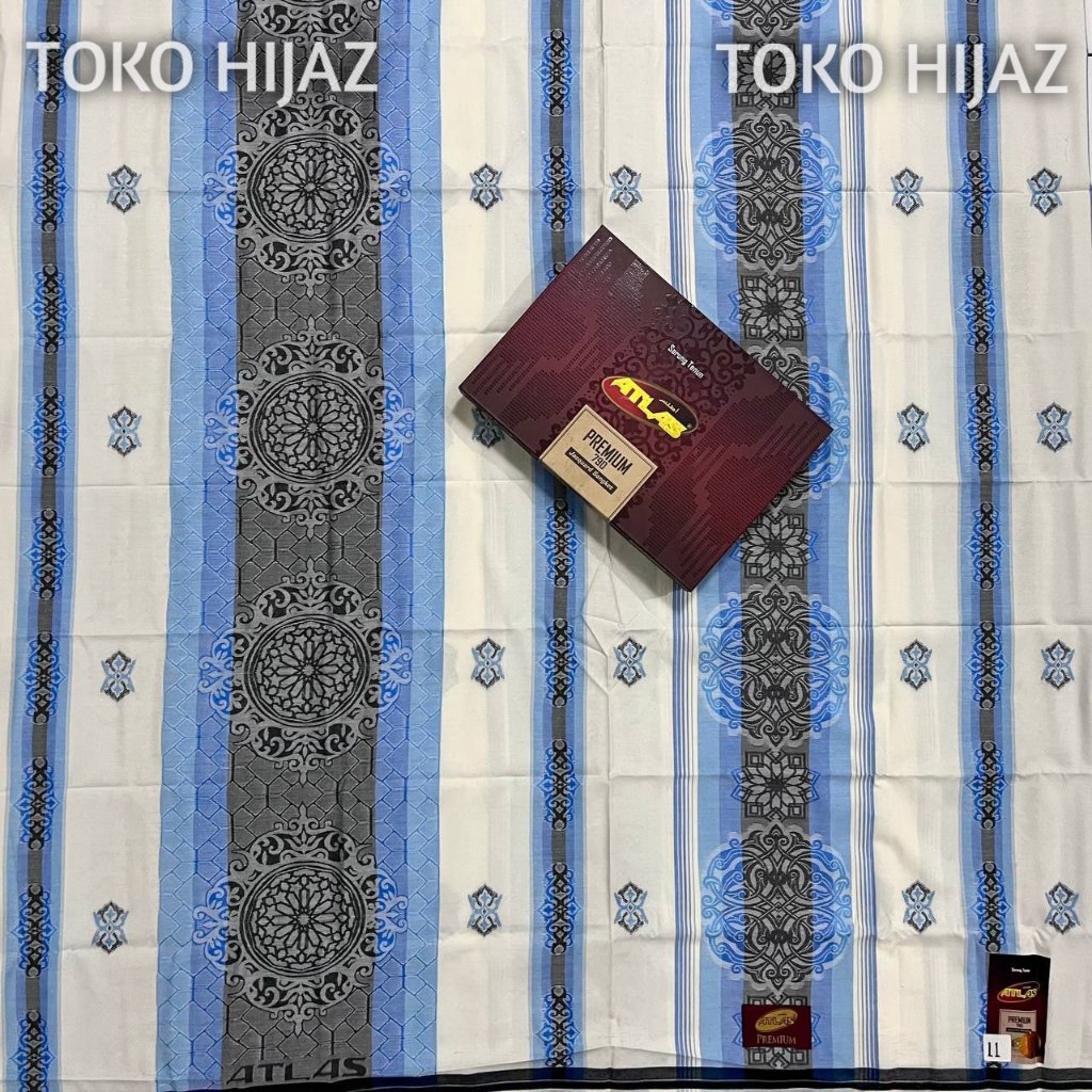 Sarung Atlas Premium 790 Gold Jacquard Songket (full songket) Bisa Seragam