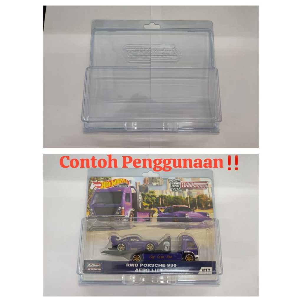 Diecast Hot Wheels TANPA MOBIL Protektor Team Transport Merk Blistpro Mainan Blister Protector Anak
