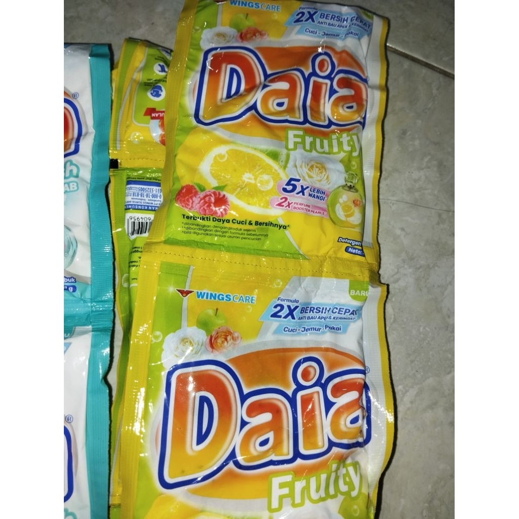 Sabun Daia bubuk renteng isi 6 / renteng