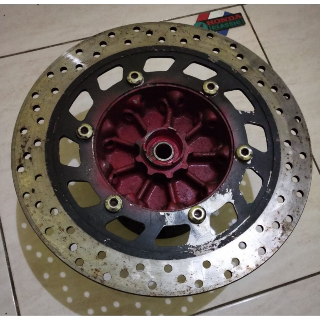 tromol depan set disc sanex QJ original