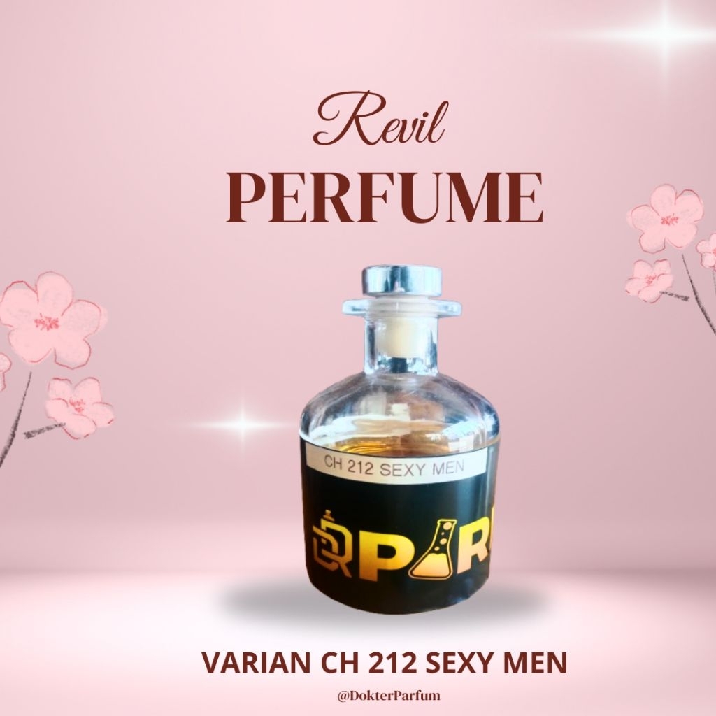REFILL PARFUM VARIAN CH 212 SEXY MEN