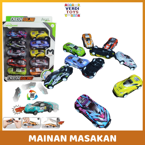 [COD]Mainan anak mobil aloy banyak pullback mobilan racing cocok untuk anak laki laki murmer mobil c