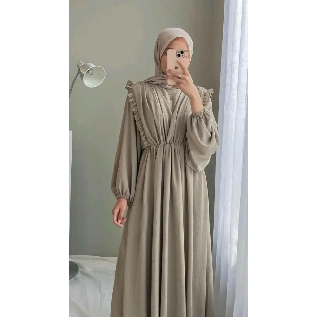 Gamis Kondangan simple elegan