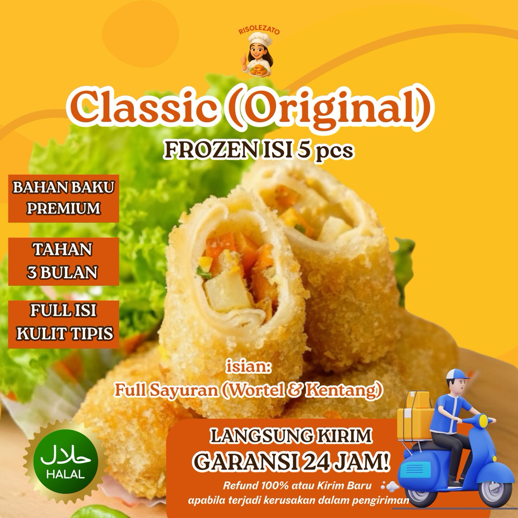 RISOL SAYUR FROZEN isi 5