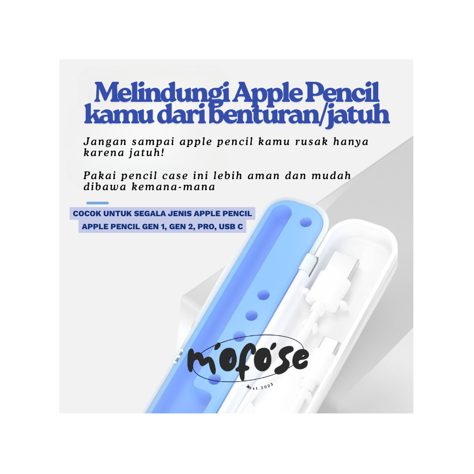 Case Khusus untuk Apple Pencil Gen 1, Apple Pencil Gen 2, Apple Pencil USB-C, Apple Pencil Pro