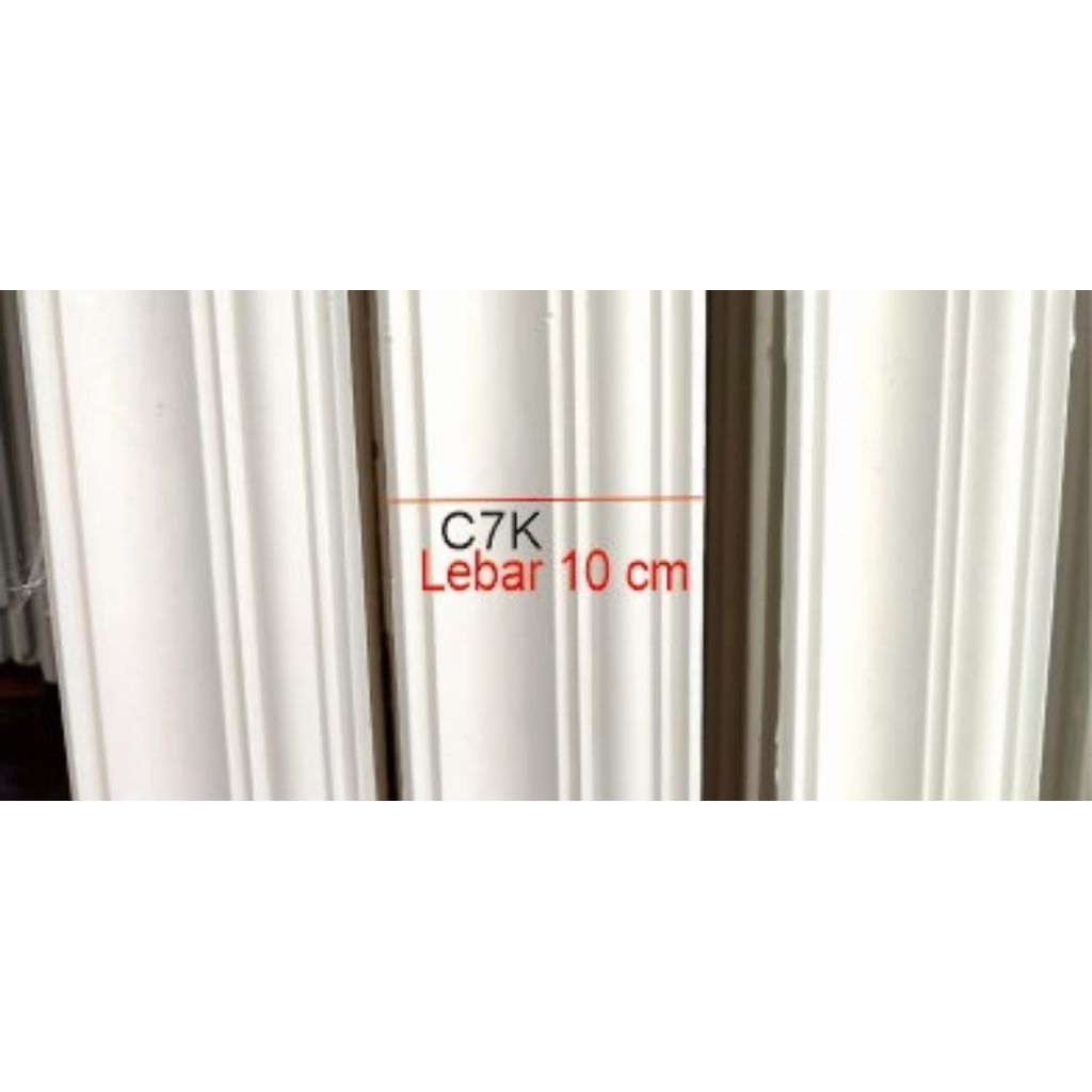 LIST GYPSUM, LIST PLAFON MINIMALIS. POLOS 7-12 CM