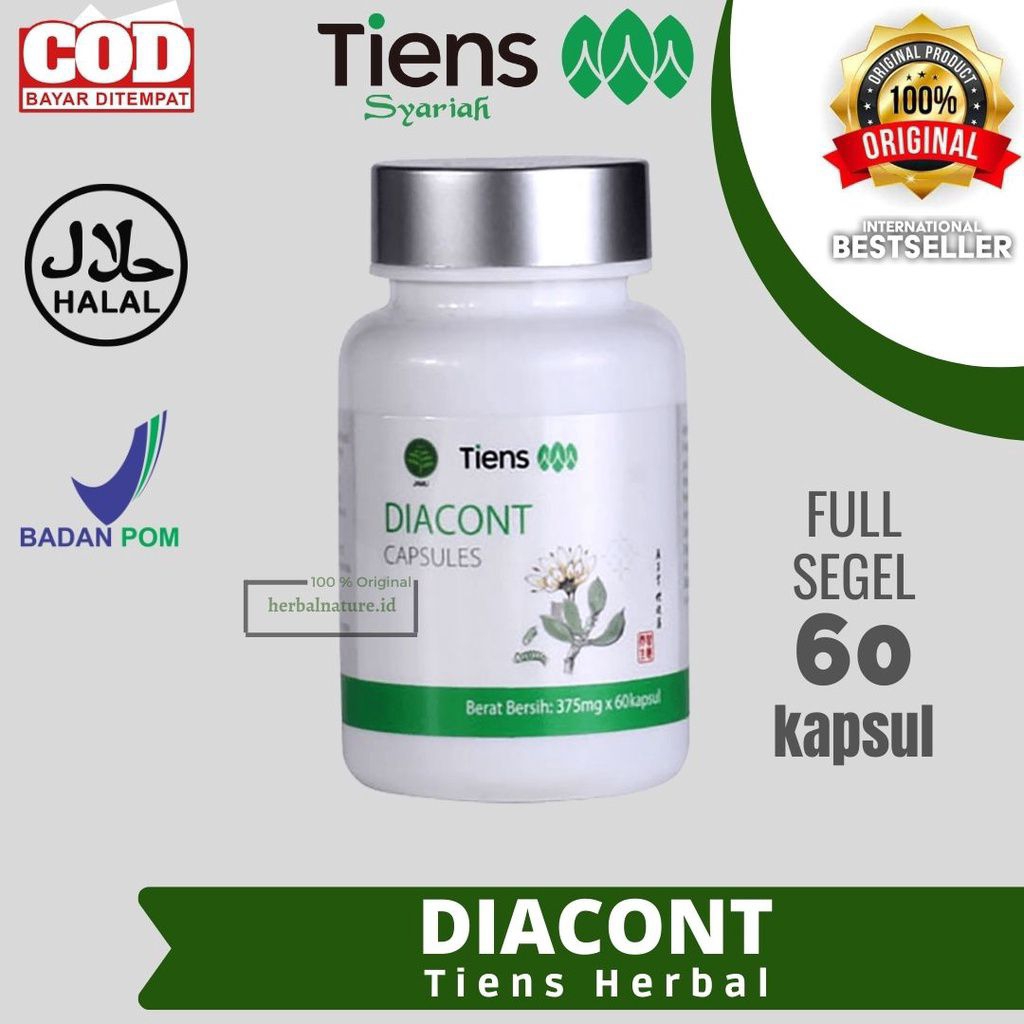 [COD] DIACONT TIENS OBAT HERBAL PENURUN GULA DARAH DIABETES 100% ORIGINAL | OBAT HERBAL CINA DIABETE