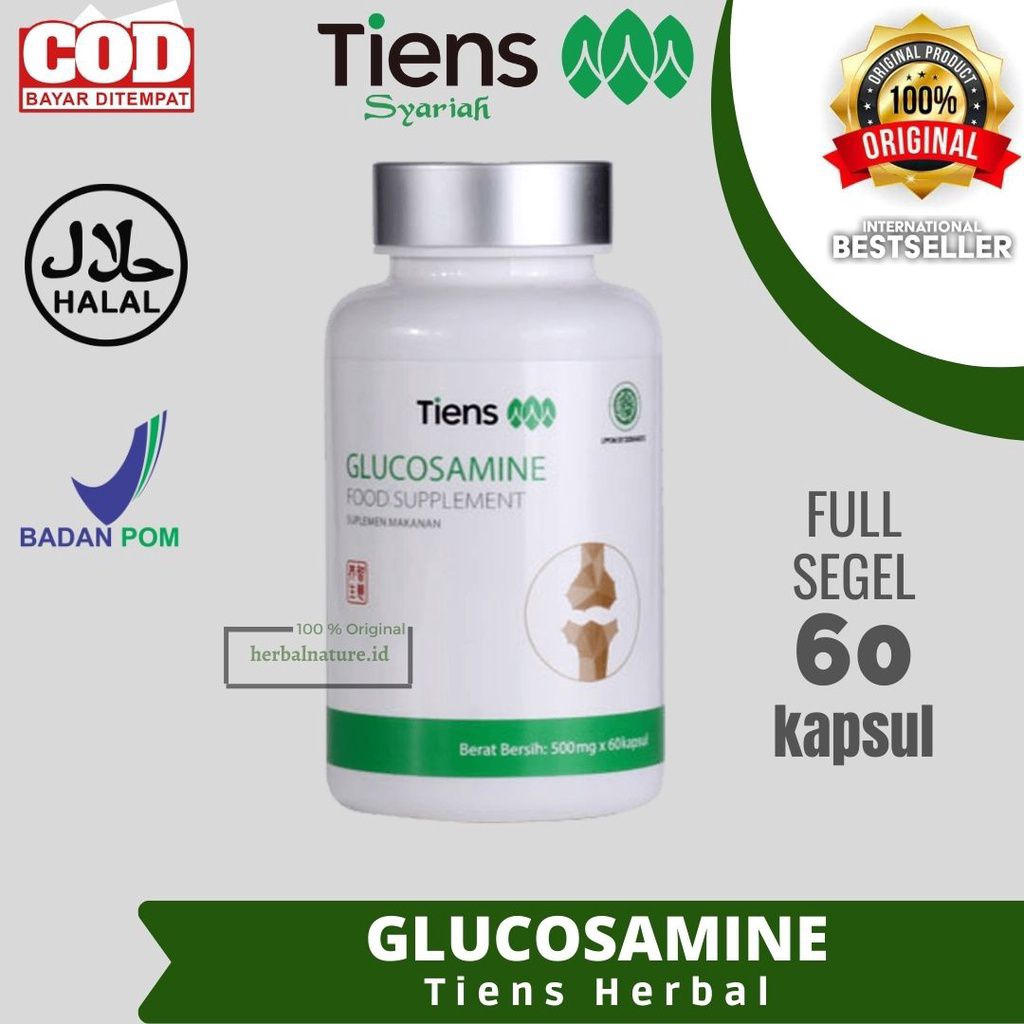 [COD] GLUCOSAMINE TIENS OBAT HERBAL NYERI SENDI 100% ORIGINAL | OBAT HERBAL CINA PERSENDIAN AMPUH | 