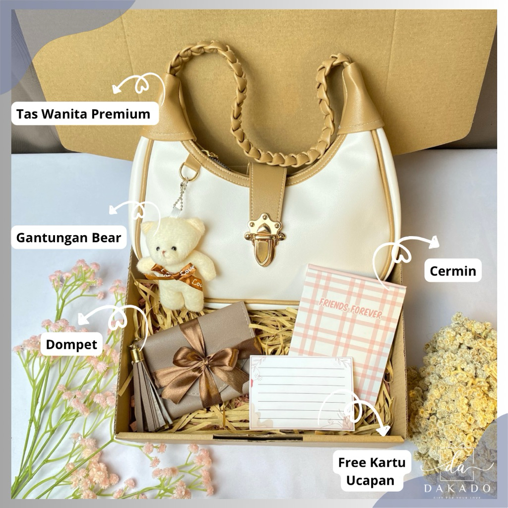 GIFT BOX TAS BAHU KADO ULTAH PACAR KADO HARI VALENTINE TAS WANITA PREMIUM