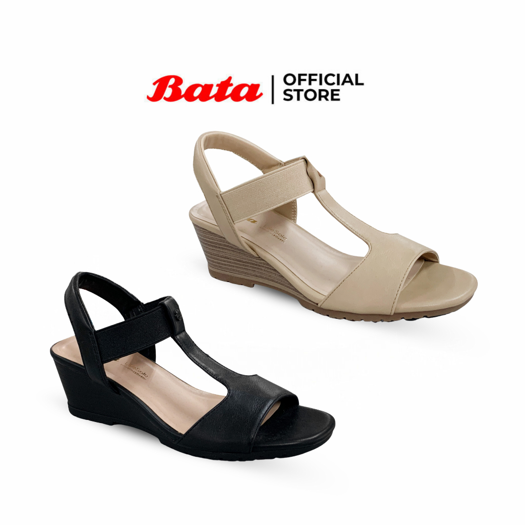 BATA - BELINDA "Ortholite" Sendal Wedges Wanita