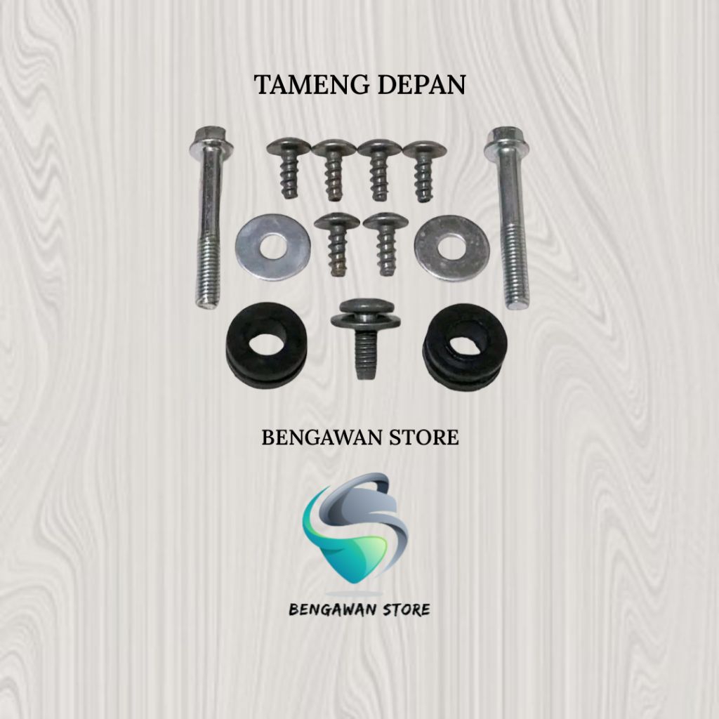 Baut Fullset Cover Bodi Body Tameng Depan Suzuki Shogun FL 125 RR FL 125