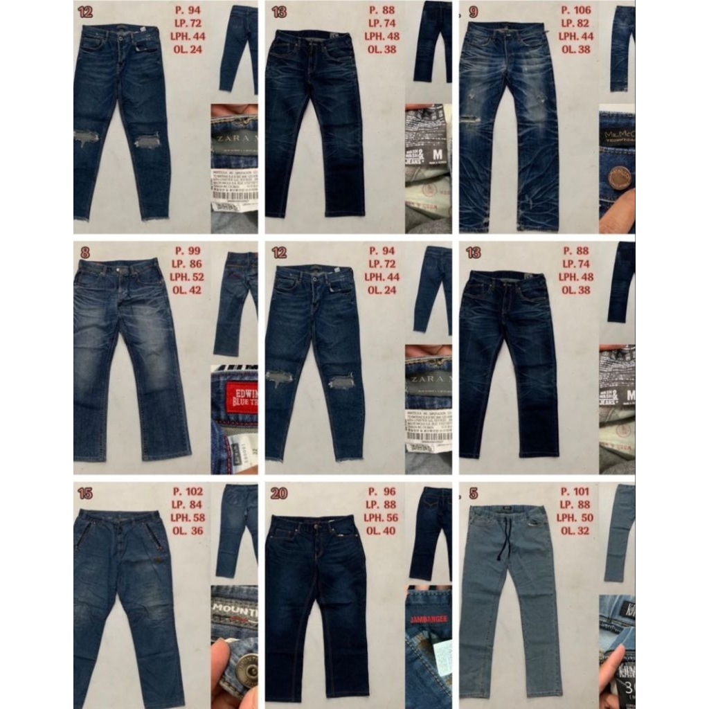 JEANS Celana Panjang Jeans  Part1