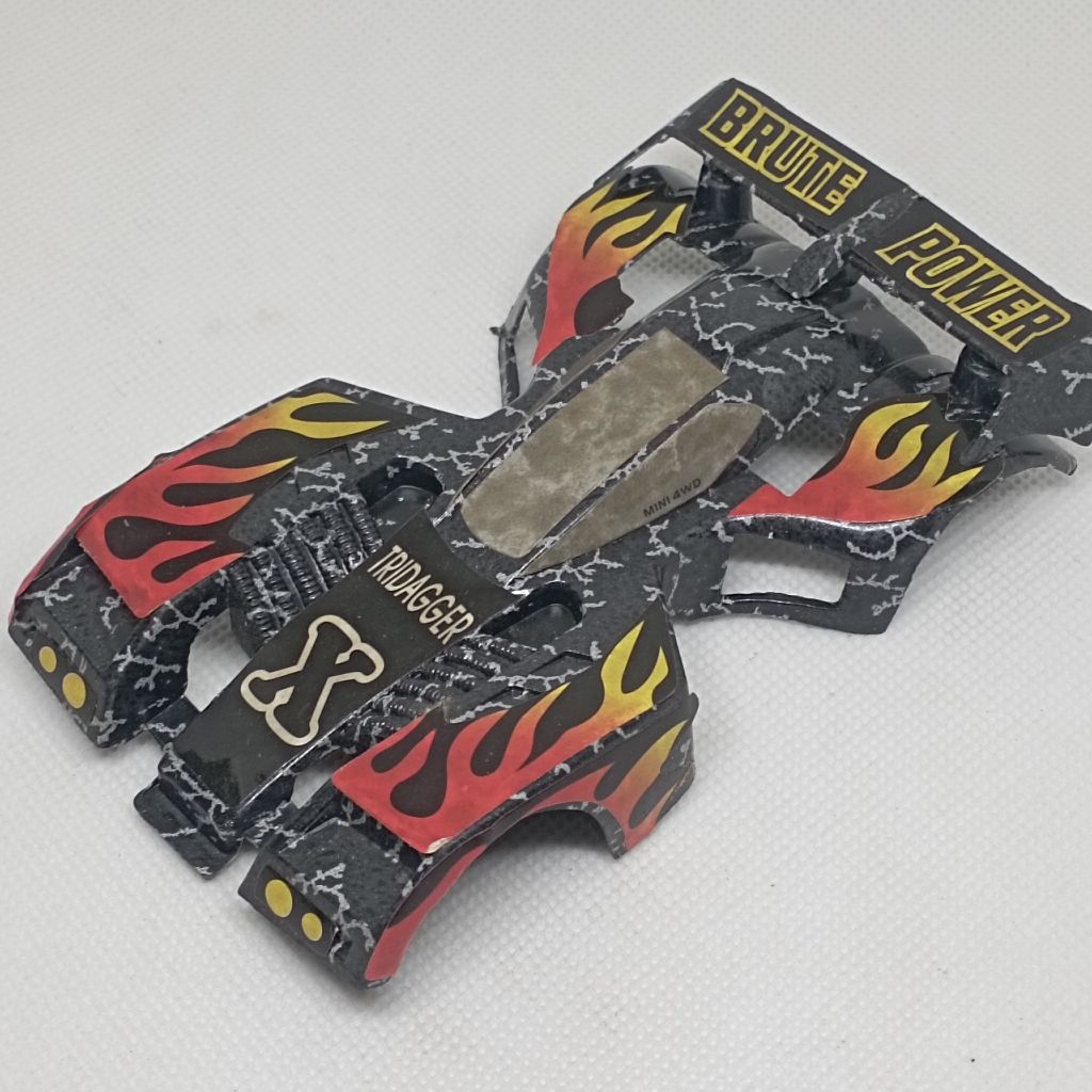 body tridager x thunder paint Tamiya mini 4wd