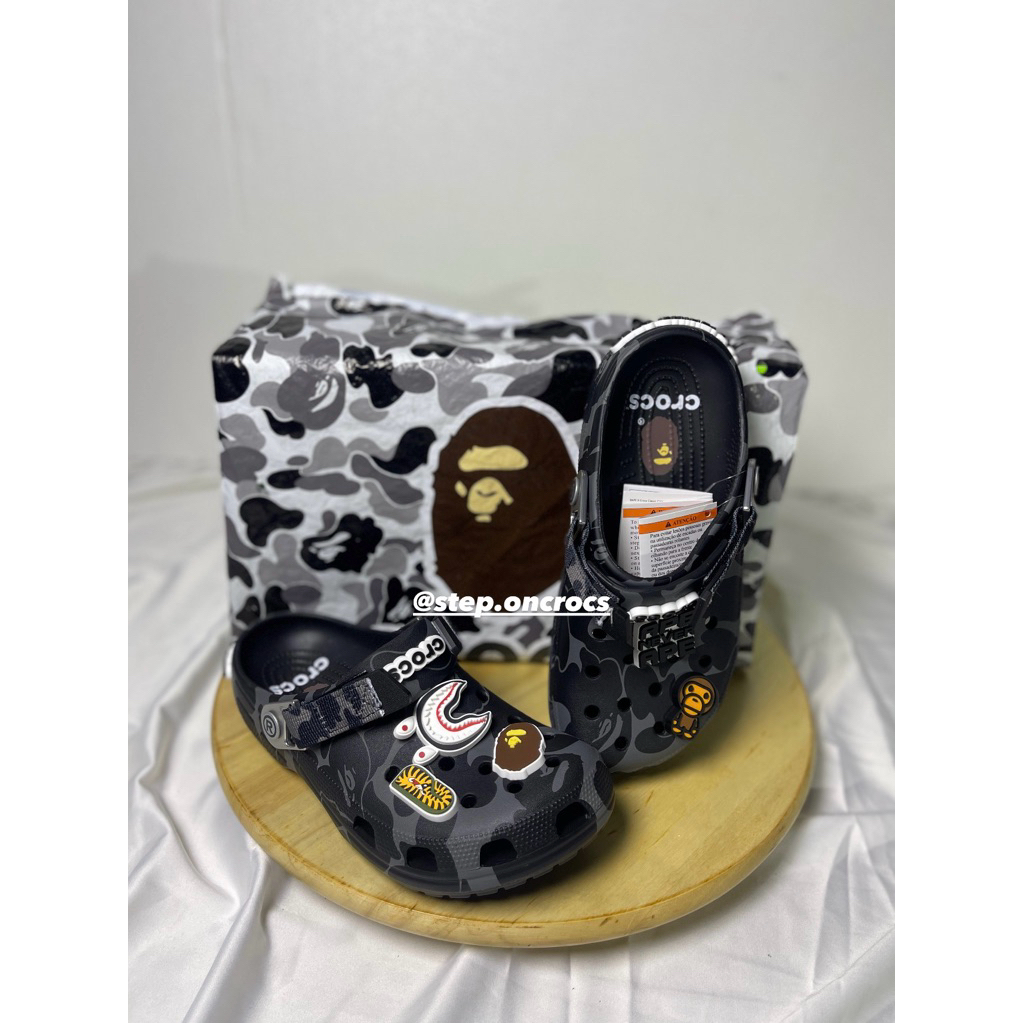 Crocs X Bape